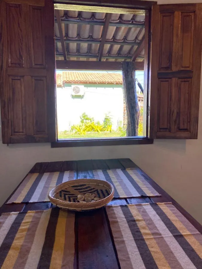 Casa Azul Na Cores Da Vila Porto Seguro Brezilya