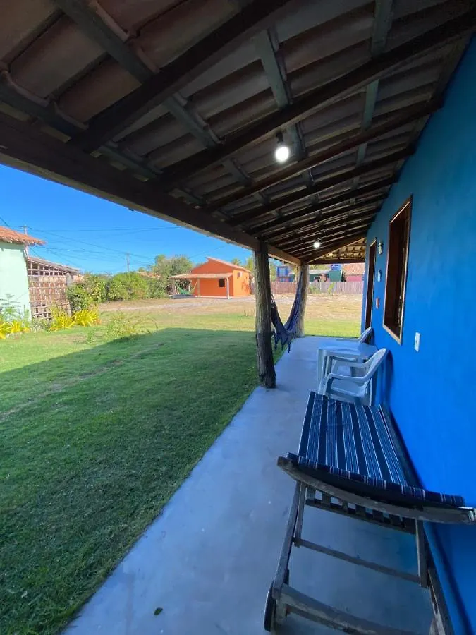 Casa Azul Na Cores Da Vila Porto Seguro