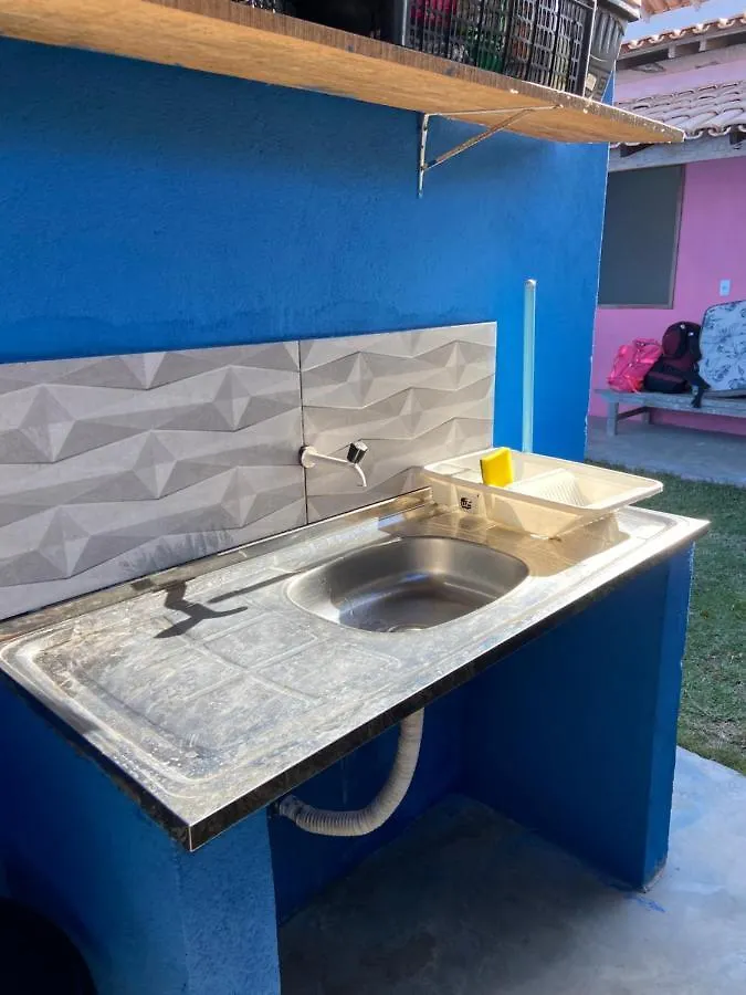 Casa Azul Na Cores Da Vila Porto Seguro