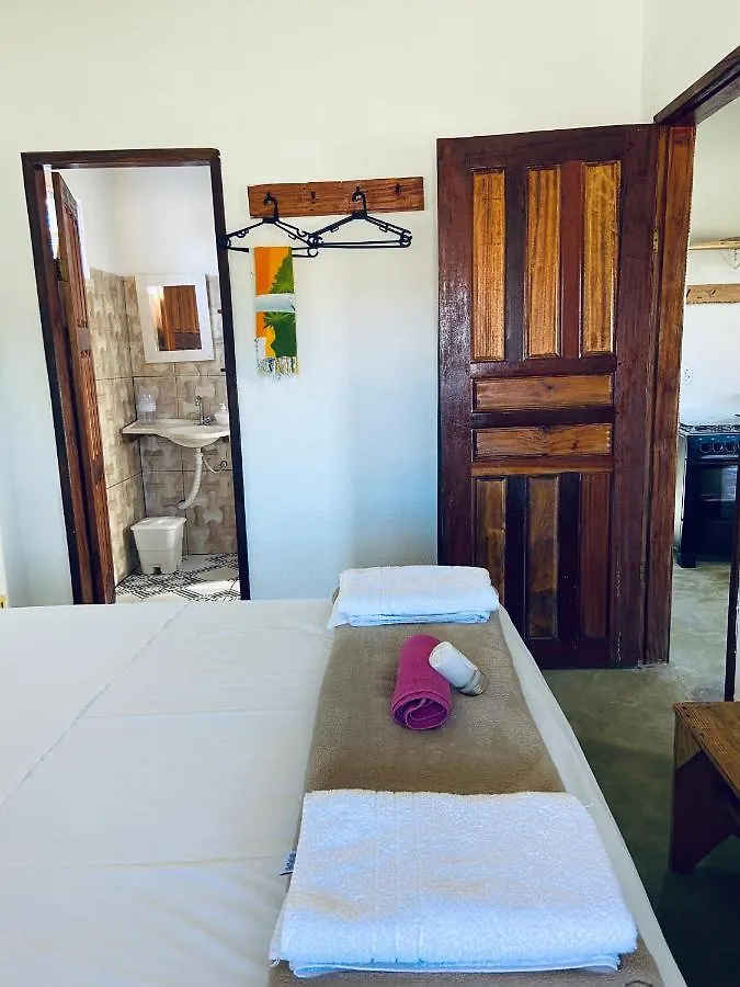 Casa Azul Na Cores Da Vila Porto Seguro Brezilya